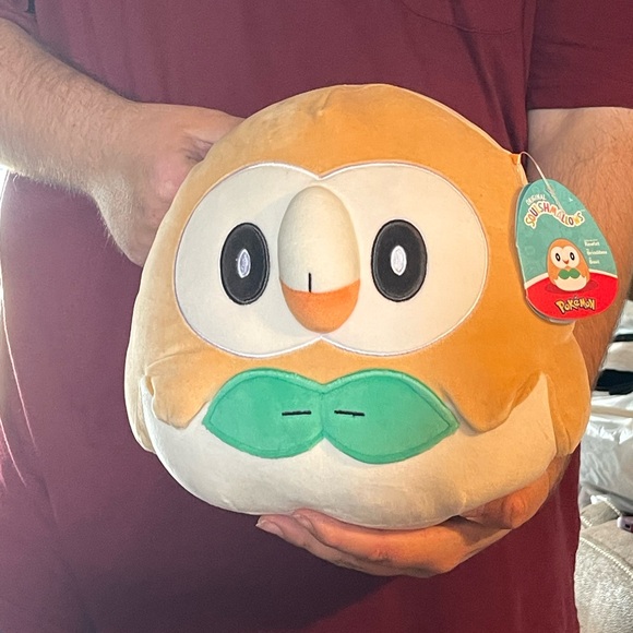 Squishmallows Other - Pokémon Rowlet squishmallow new with tags
